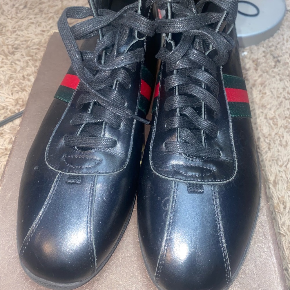 Gucci high top shoes
